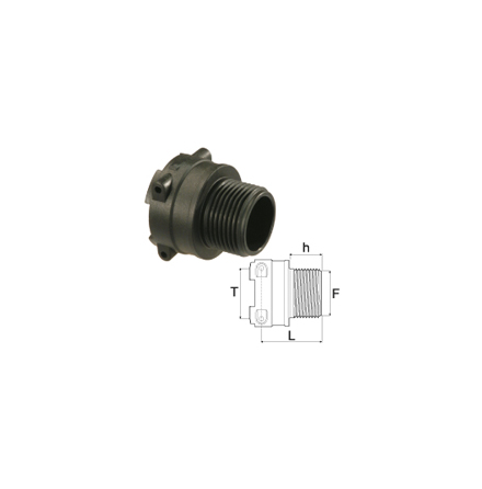 G�NGSOCKEL M=1" T6