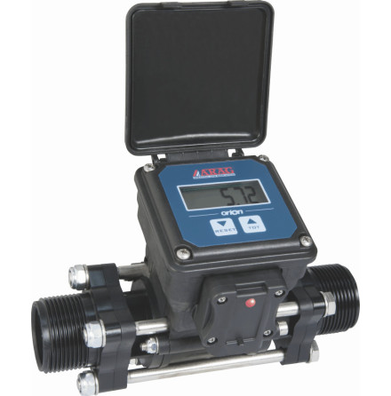 ORION2 VISUAL FLOW  fl�desm�tare med display och g�nganslutning